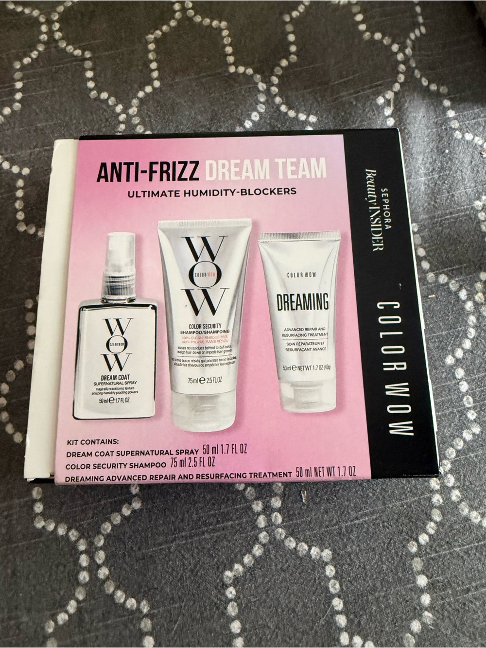 WOWAnti-Frizz Dream Team Kit — NIB